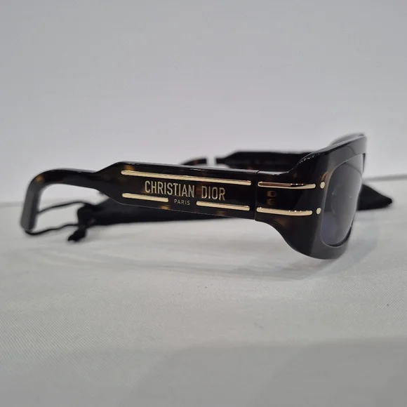 DIOR Womens Sunglasses, Dior Signature S9U, Tortoise Shell Sunglasses, Authentic - Picture 4 of 8